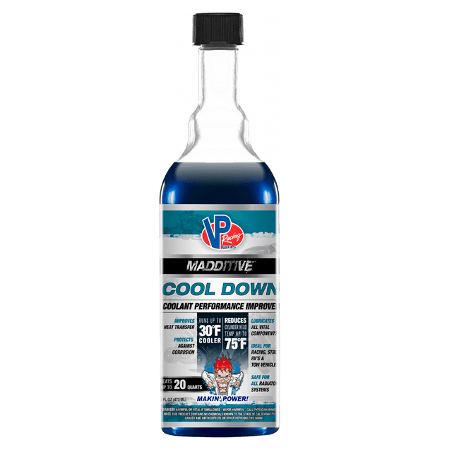 Vp Racing Madditive Cool Down: Gas & Diesel Coolant Additive - 16 Oz