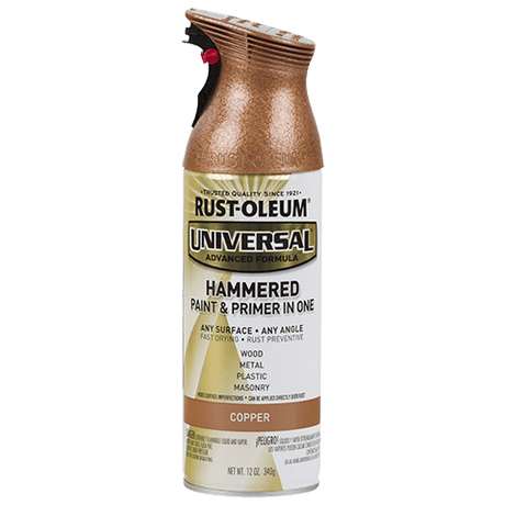 RUST-OLEUM 12 OZ Universal Hammered Spray Paint - Copper COPPR