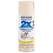RUST-OLEUM 12 OZ Painter's Touch 2X Ultra Cover Satin Spray Paint - Satin Ivory Silk IVORY_SILK