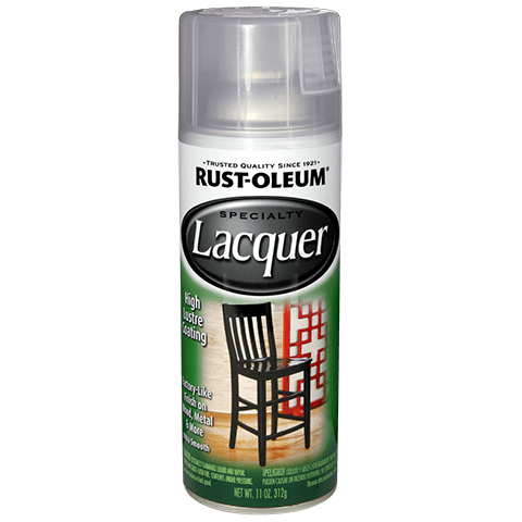 RUST-OLEUM 11 OZ Specialty Lacquer Spray - Gloss Clear CLEAR 