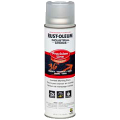 RUST-OLEUM 17 OZ M1600 System SB Precision Line Marking Paint - Clear CLEAR