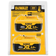 Dewalt 20V MAX XR 6Ah Battery - 2 PACK 20V