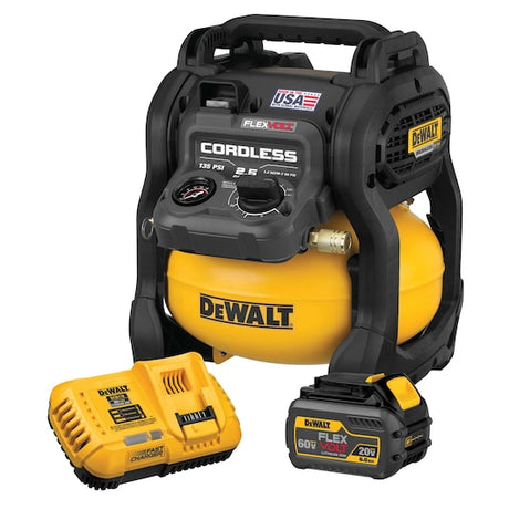 Dewalt 60V MAX FLEXVOLT 2.5 Gallon Cordless Air Compressor Kit 2.5GAL