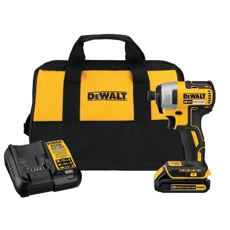 Dewalt 20V MAX Brushless Impact Driver Kit