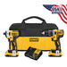 Dewalt 20V MAX XR Brushless Cordless Compact Drill/Driver and Impact Driver Combo Kit