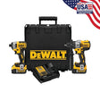 Dewalt 20V MAX Cordless Brushless XR Hammerdrill & Impact Driver Combo Kit (5.0AH) 20V