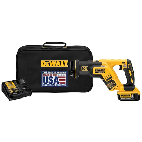 Dewalt 20V MAX XR Brushless Compact Reciprocating Saw Kit (5.0 Ah) 20V