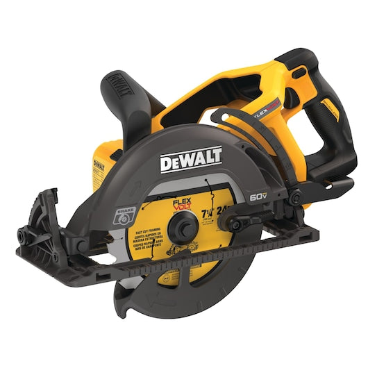 Dewalt FLEXVOLT 60V MAX 7-1/4 in Cordless Worm Drive Style Saw (Tool Only)