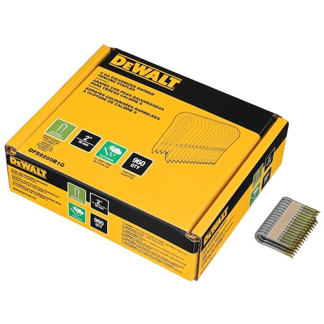 Dewalt 2 IN. 9 GA Galvanized Barbed Fencing Staples