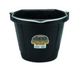 Miller MFG 20 Quart Flat Back Rubber Bucket