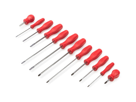 Tekton Hard-Handle Screwdriver Set, 12-Piece (#0-#2, 1/8-1/4 in.) 1/2_DR