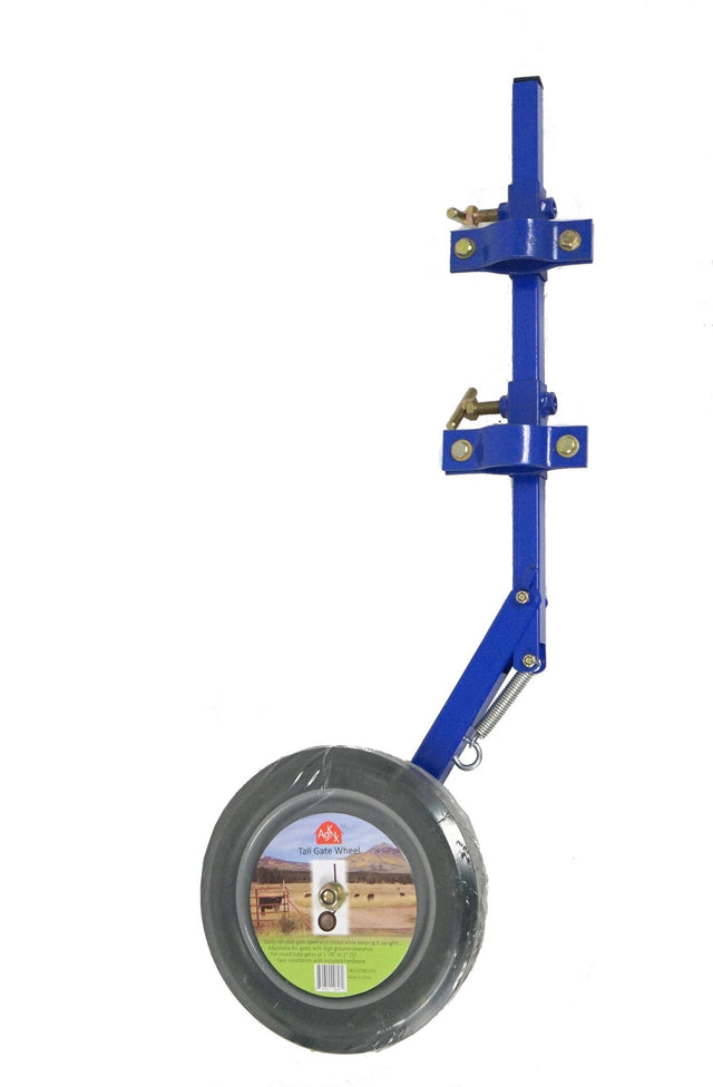 Tool Tuff Tall Gate Wheel, Spring Loaded