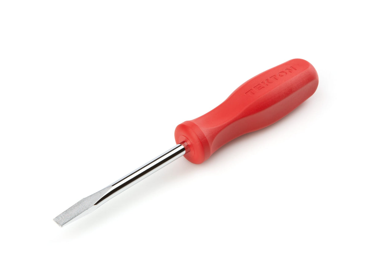 Tekton 5/16 Inch Slotted Hard-Handle Screwdriver / 1/2_DR