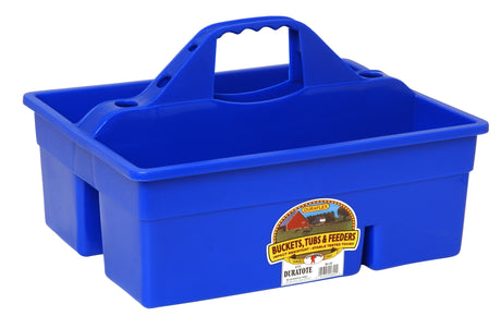 Miller MFG Plastic Dura Tote BLUE