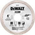 Dewalt 4 IN. X 5/8 IN. High Performance Diamond Wet/Dry Tile Blade