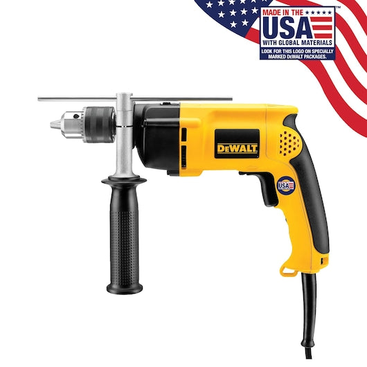 Dewalt 1/2 IN. (13mm) VSR Single Speed Hammerdrill (Corded) / 6.7AMP