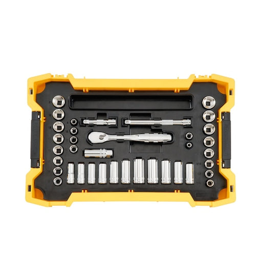 Dewalt 3/8 IN. Drive Socket Set with ToughSystem 2.0 Tray and Lid - 37 PIECE