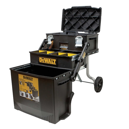 Dewalt 16 in. 4-in-1 Cantilever Tool Box Mobile Work Center with Removable Tray