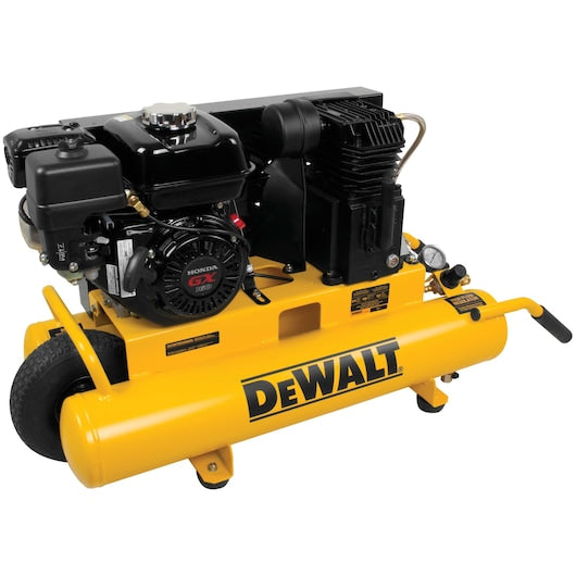 Dewalt 8 GAL. 5.5 HP Belt Drive Gas-Powered Wheelbarrow Air Compressor (150 PSI) / 8GAL