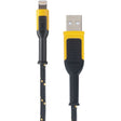 Dewalt 4ft Reinforced Braided Cable for Lightning