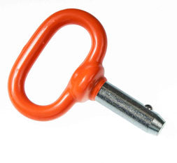 Double HH Orange Handle Detent Pin 3/8in