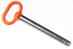 Double HH Orange Handle Detent Pin 5/8in