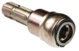 Double HH PTO Adapter Quick Release Extender 7in