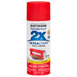 RUST-OLEUM 12 OZ Painter's Touch 2X Ultra Cover Satin Spray Paint - Satin Poppy Red POPPY_RED /  / SATIN