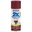 RUST-OLEUM 12 OZ Painter's Touch 2X Ultra Cover Satin Spray Paint - Satin Claret Wine CLARET_WINE