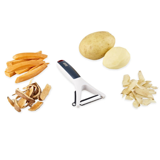 Zyliss Y Vegetable Peeler WHITE_GREY_RED