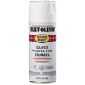 RUST-OLEUM 12 OZ Stops Rust Protective Enamel Spray Paint - Gloss White WHITE