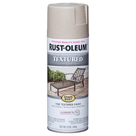 RUST-OLEUM 12 OZ Stops Rust Textured Spray Paint - Sandstone SANDSTONE