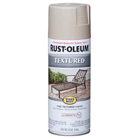 RUST-OLEUM 12 OZ Stops Rust Textured Spray Paint - Sandstone SANDSTONE