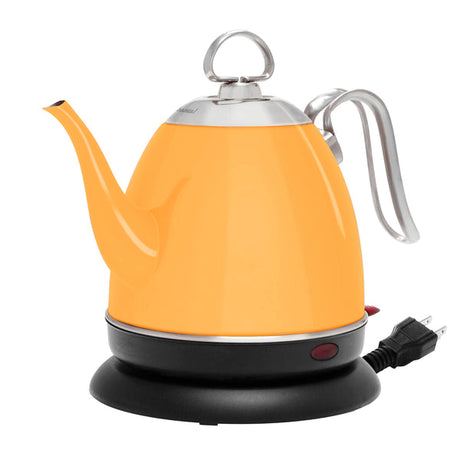 Chantal Stainless Steel (Plastic Free) Mia Ekettle™ - Electric Water Kettle (32 Oz.) MARIGOLD