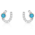 Montana Silversmiths Lightfoot Horseshoe Earrings