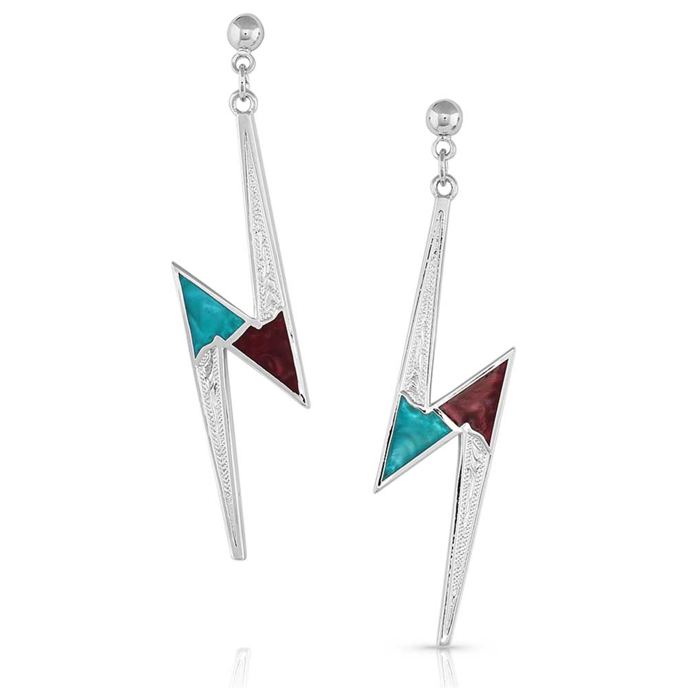 Montana Silversmiths Lightning Bolt Earrings