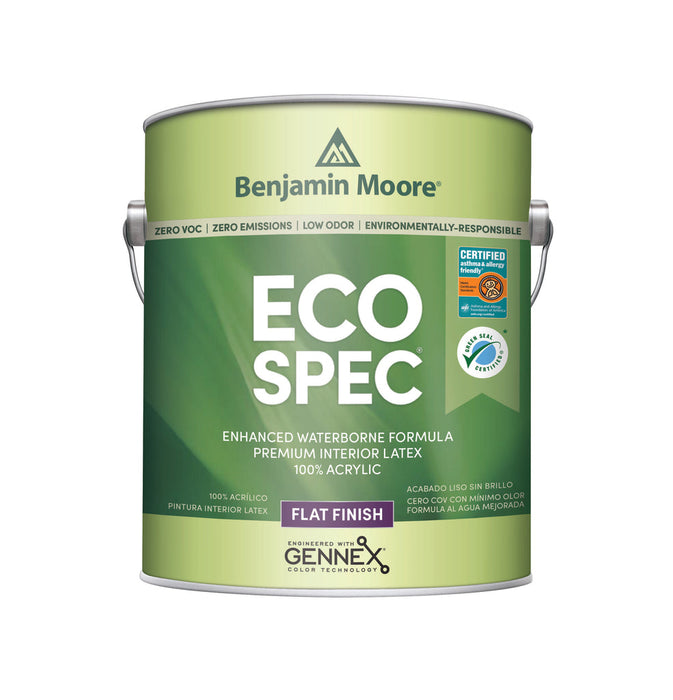 Benjamin Moore GAL ECO SPEC WB Interior Latex Paint - Flat Finish / FLAT