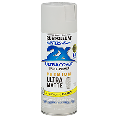 Rust-Oleum 12 oz. White Painter's Touch 2x Ultra Cover Spray Paint, Flat