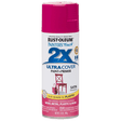 RUST-OLEUM 12 OZ Painter's Touch 2X Ultra Cover Satin Spray Paint - Satin Magenta MAGENTA /  / SATIN