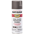 RUST-OLEUM 12 OZ Stops Rust Protective Enamel Spray Paint - Semi-Gloss Anodized Bronze