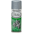 RUST-OLEUM 10.25 OZ Specialty Glitter Spray Paint - Silver Glitter SILVER_GLITTER