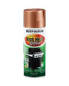 RUST-OLEUM 12 OZ High Heat Ultra Spray Paint - Aged Copper AGED_COPPER