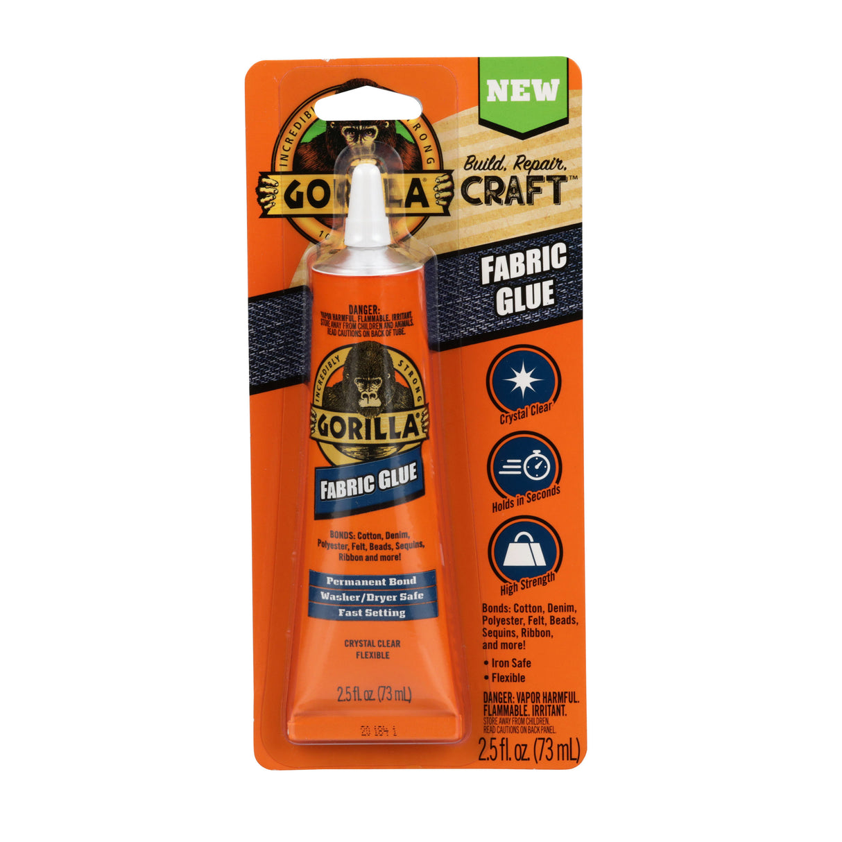 Gorilla Glue 2.5 OZ Fabric Glue