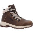 Georgia Boot Eagle Trail Alloy Toe Waterproof Hiker, Womens BROWN