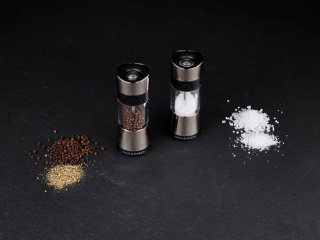 Cole & Mason COLE & MASON HORSHAM INVERTED SALT & PEPPER MILL GIFT SET CHROME