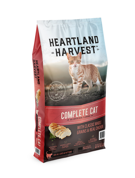 Heartland Harvest Complete Cat with Classic Whole Grains & Real Chicken