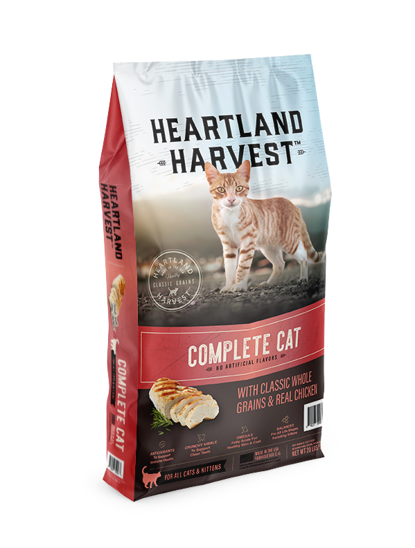 Heartland Harvest Complete Cat with Classic Whole Grains & Real Chicken