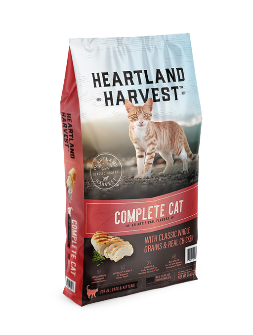 Heartland Harvest Complete Cat with Classic Whole Grains & Real Chicken