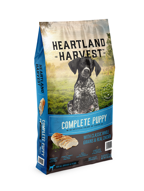 Heartland Harvest Complete Puppy with Classic Whole Grains & Real Chicken