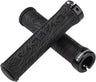 Race Face RACEFACE HALF NELSON GRIPS - BLACK, LOCK-ON BLCK